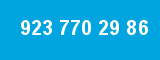 923 770 29 86 923 770 29 86